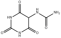 (Hexahydro-2,4,6-trioxopyrimidin-5-yl)urea 结构式