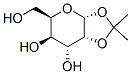 alpha-D-Gulopyranose, 1,2-O-(1-methylethylidene)- (9CI) Structure