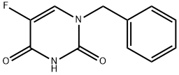 5-フルオロ-1-ベンジルウラシル 化学構造式