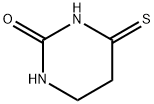 テトラヒドロ-4-チオキソ-2(1H)-ピリミジノン 化学構造式
