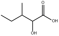 2-羟基-3-甲基戊酸, 488-15-3, 结构式