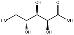 D-ARABINONIC ACID 结构式