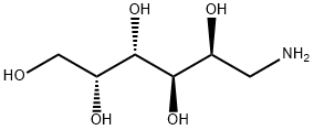 1-氨基-1-脱氧-D-半乳糖醇盐酸盐, 488-42-6, 结构式