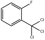 2-フルオロベンゾトリクロリド 化学構造式