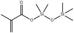 methacryloxypentamethyldisiloxane Structure