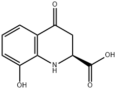(2S)-1,2,3,4-Tetrahydro-8-hydroxy-4-oxoquinoline-2-carboxylic acid Structure