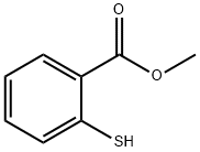 チオサリチル酸メチル 化学構造式