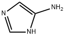 1H-イミダゾール-4-アミン 化学構造式