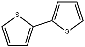 2,2'-ビチオフェン 化学構造式