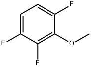2,3,6-トリフルオロアニソール 化学構造式
