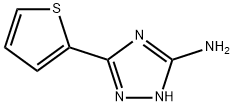 5-(噻吩-2-基)-4H-1,2,4-三唑-3-胺, 4922-99-0, 结构式
