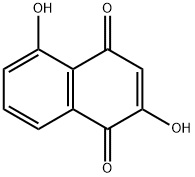 2-hydroxyjuglone Structure