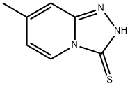 7-Methyl-1,2,4-triazolo[4,3-a]pyridine-3-thiol 结构式