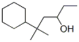 5-cyclohexyl-5-methylhexan-3-ol Structure