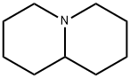 オクタヒドロ-4H-キノリジン 化学構造式