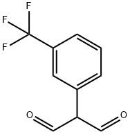 2-(3-TRIFLUOROMETHYLPHENYL)MALONDIALDEHYDE
 Structure