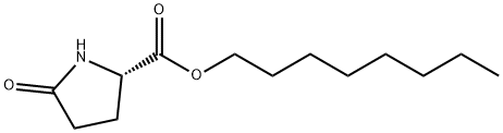 5-オキソ-L-プロリンオクチル 化学構造式