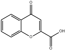 4-苯并吡喃酮-2-羧酸 结构式