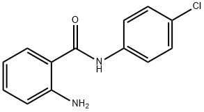 2-氨基-N-(4-氯苯基)苯甲酰胺 结构式