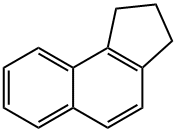 2,3-ジヒドロ-1H-ベンゾ[e]インデン 化学構造式