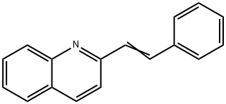 2-スチリルキノリン 化学構造式