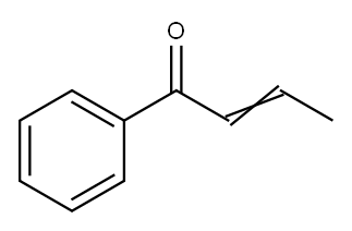 苯基丙烯酮, 495-41-0, 结构式