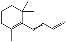 3-(2,6,6-trimethyl-1-cyclohexen-1-yl)acrylaldehyde Struktur