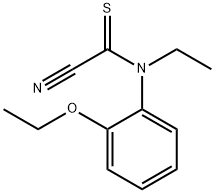 o-Formophenetidide,  1-cyano-N-ethylthio-  (7CI,8CI) 结构式