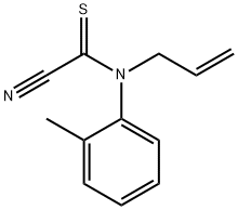 o-Formotoluidide,  N-allyl-1-cyanothio-  (7CI,8CI) Struktur