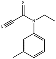 m-Formotoluidide,  1-cyano-N-ethylthio-  (7CI,8CI) Structure