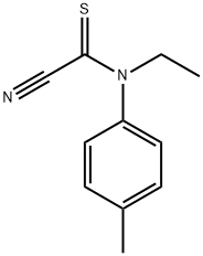 p-Formotoluidide,  1-cyano-N-ethylthio-  (7CI,8CI) Structure