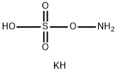 Hydroxylamine-O-sulfonic acid monopotassium salt Structure