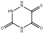 6-mercapto-1,2,4-triazine-3,5(2H,4H)-dione Structure