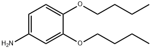 3,4-ジブトキシアニリン 化学構造式