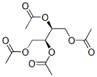 (2S,3S)-1,2,3,4-Butanetetrol tetraacetate Structure