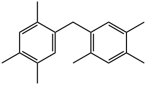 4,4'-メチレンビス(1,2,5-トリメチルベンゼン) 化学構造式