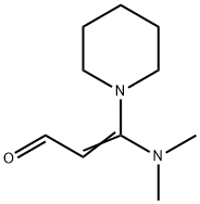 3-(Dimethylamino)-3-piperidinopropenal Structure