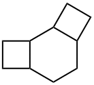 トリシクロ[6.2.0.02,5]デカン 化学構造式