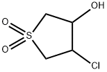 3-CHLORO-4-HYDROXYTETRAHYDROTHIOPHENE-1,1-DIOXIDE Struktur