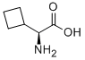 L-环丁基甘氨酸 结构式