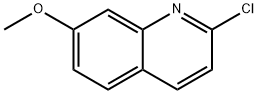 2-氯-7-甲氧基喹啉 结构式