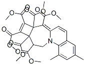 10,11-ジヒドロ-1,3-ジメチルシクロブタ[4,5]アゼピノ[1,2-a]キノリン-7,7a,8,9,9a,10-ヘキサカルボン酸ヘキサメチル 化学構造式