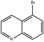 5-ブロモキノリン 化学構造式