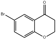 6-ブロモ-4-クロマノン 化学構造式