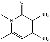 2(1H)-Pyridone,  3,4-diamino-1,6-dimethyl-  (7CI,8CI) Structure