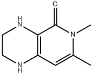 Pyrido[3,4-b]pyrazin-5(1H)-one, 2,3,4,6-tetrahydro-6,7-dimethyl- (7CI,8CI) Structure