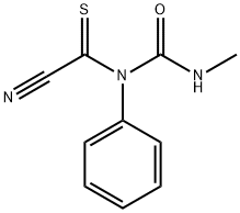 Urea,  N-(cyanothioxomethyl)-N-methyl-N-phenyl-  (9CI) Structure