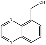 5-Quinoxalinemethanol Struktur