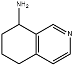 8-氨基-5,6,7,8-四氢异喹啉 结构式