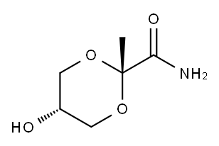 1,3-Dioxane-2-carboxamide,5-hydroxy-2-methyl-,cis-(9CI) Structure